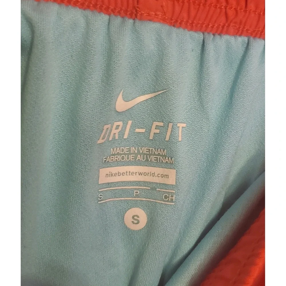 Nike Dri-Dit Tempo Lined Athletic‎ Shorts Women's Size Small Red Blue